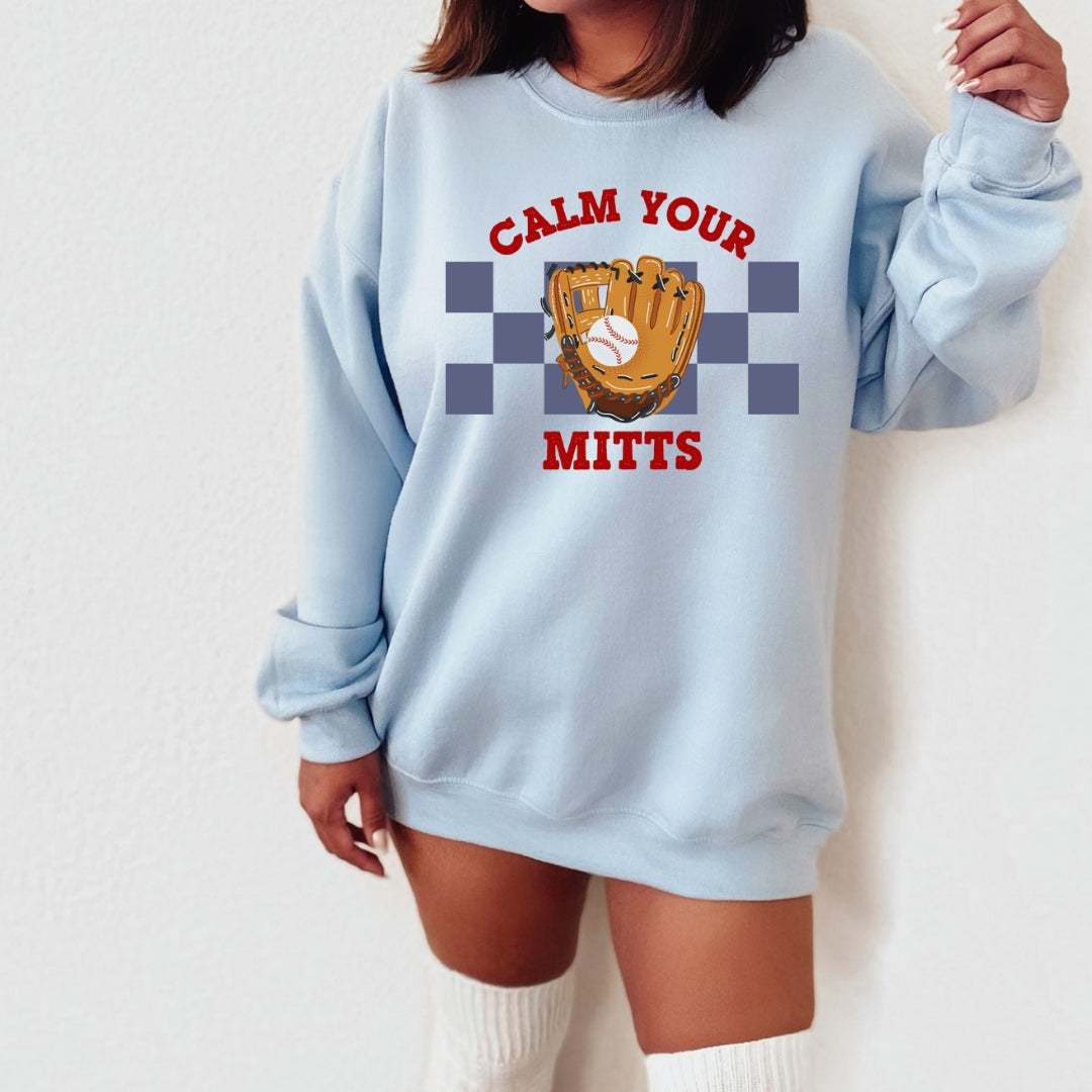 Calm Your Mitts Adult Crew