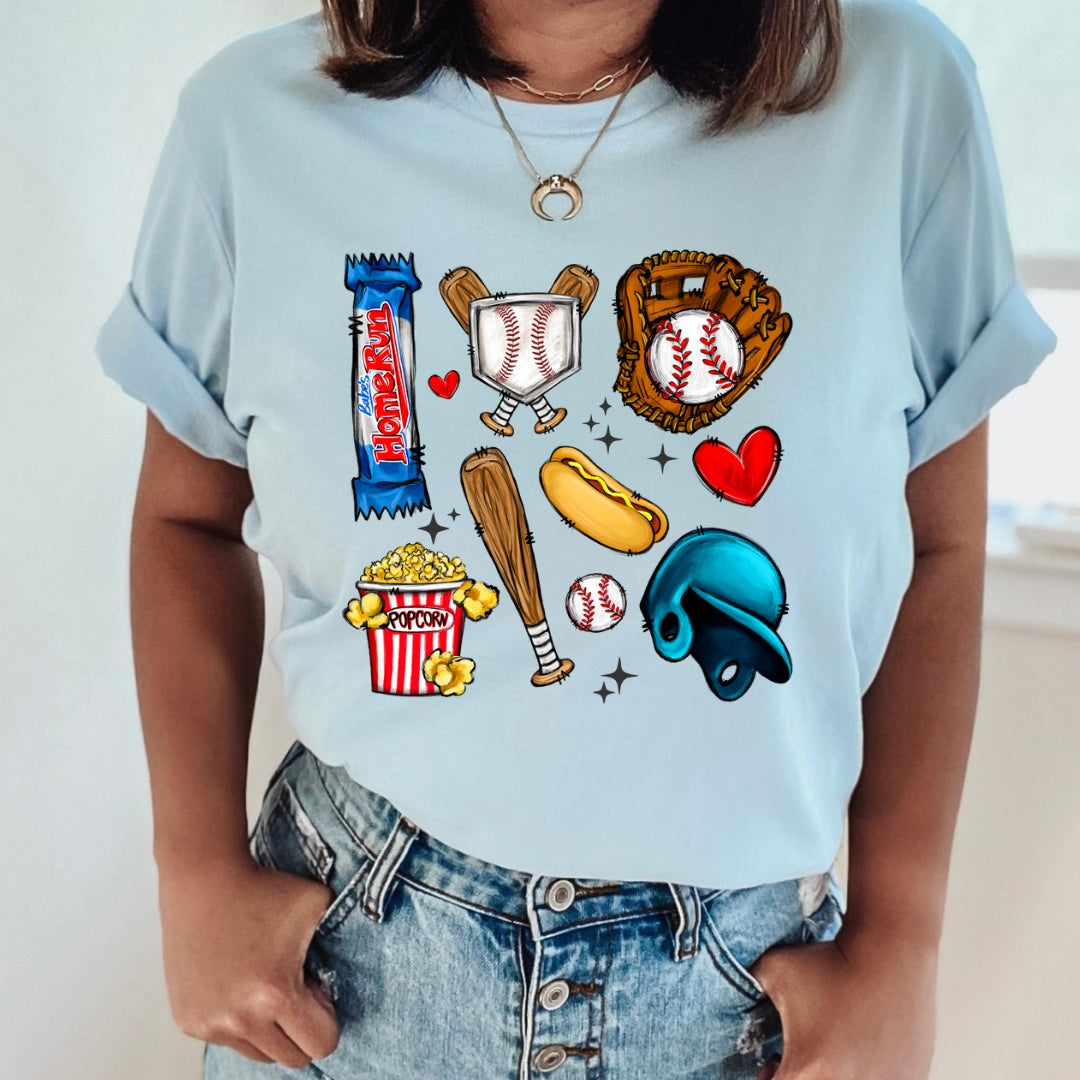 Baseball Mashup Tee