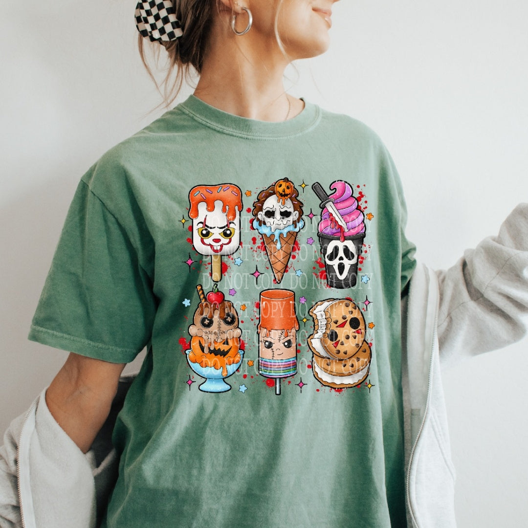 Horror Ice Cream Tee