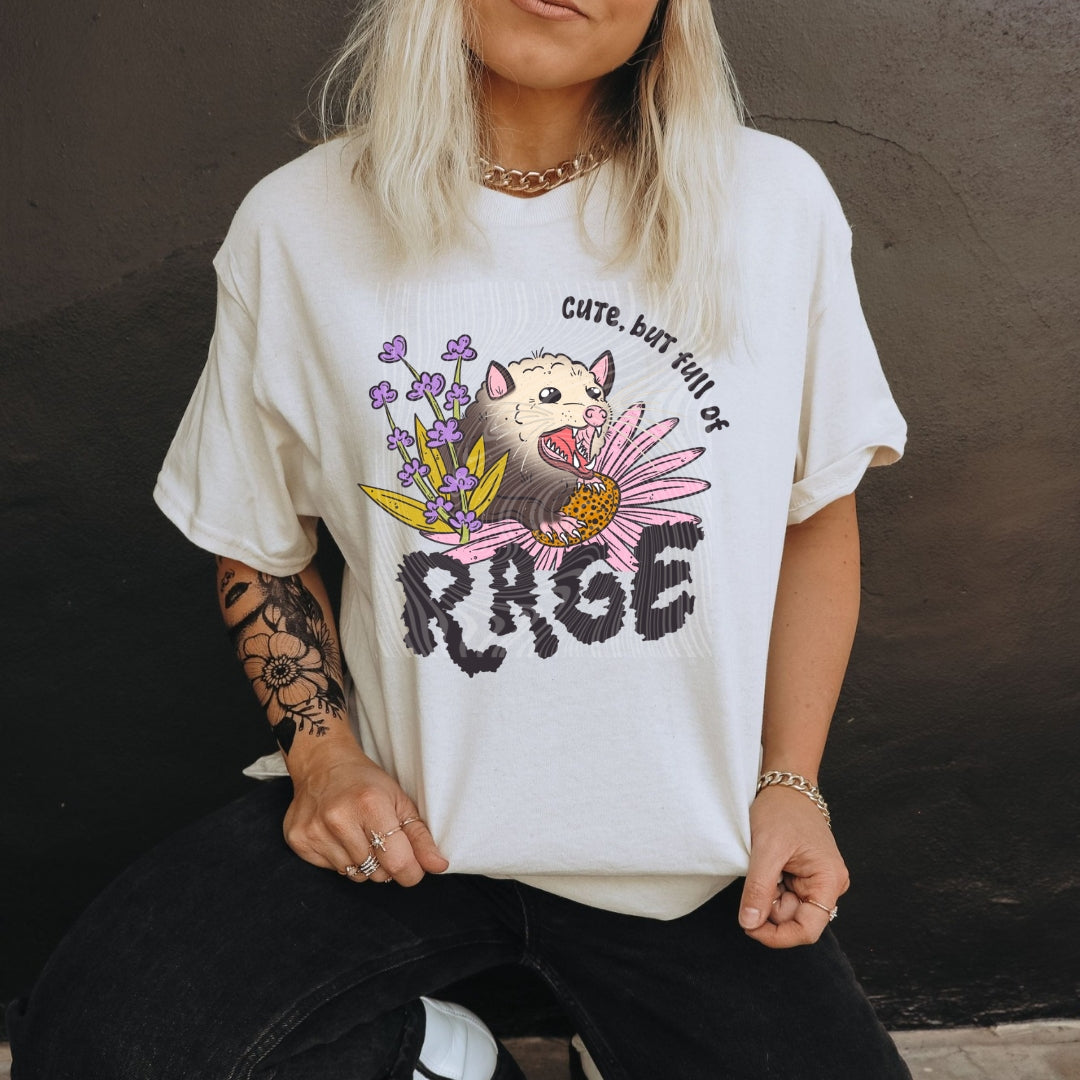 Cute, But Full Of Rage Tee