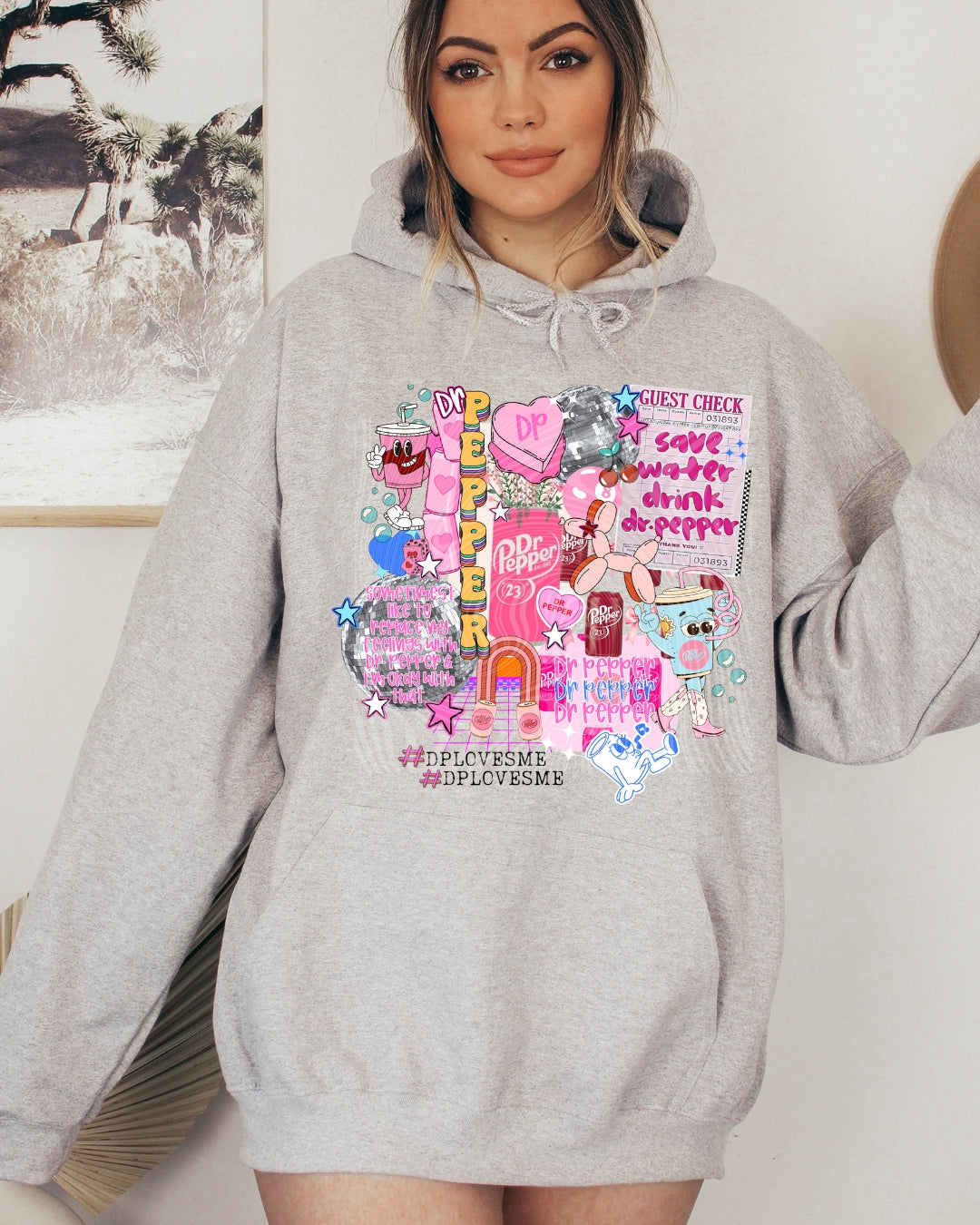 Dr.Pepper Collage Hoodie