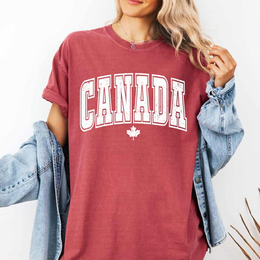 Vintage Tee Canada Day Shirt