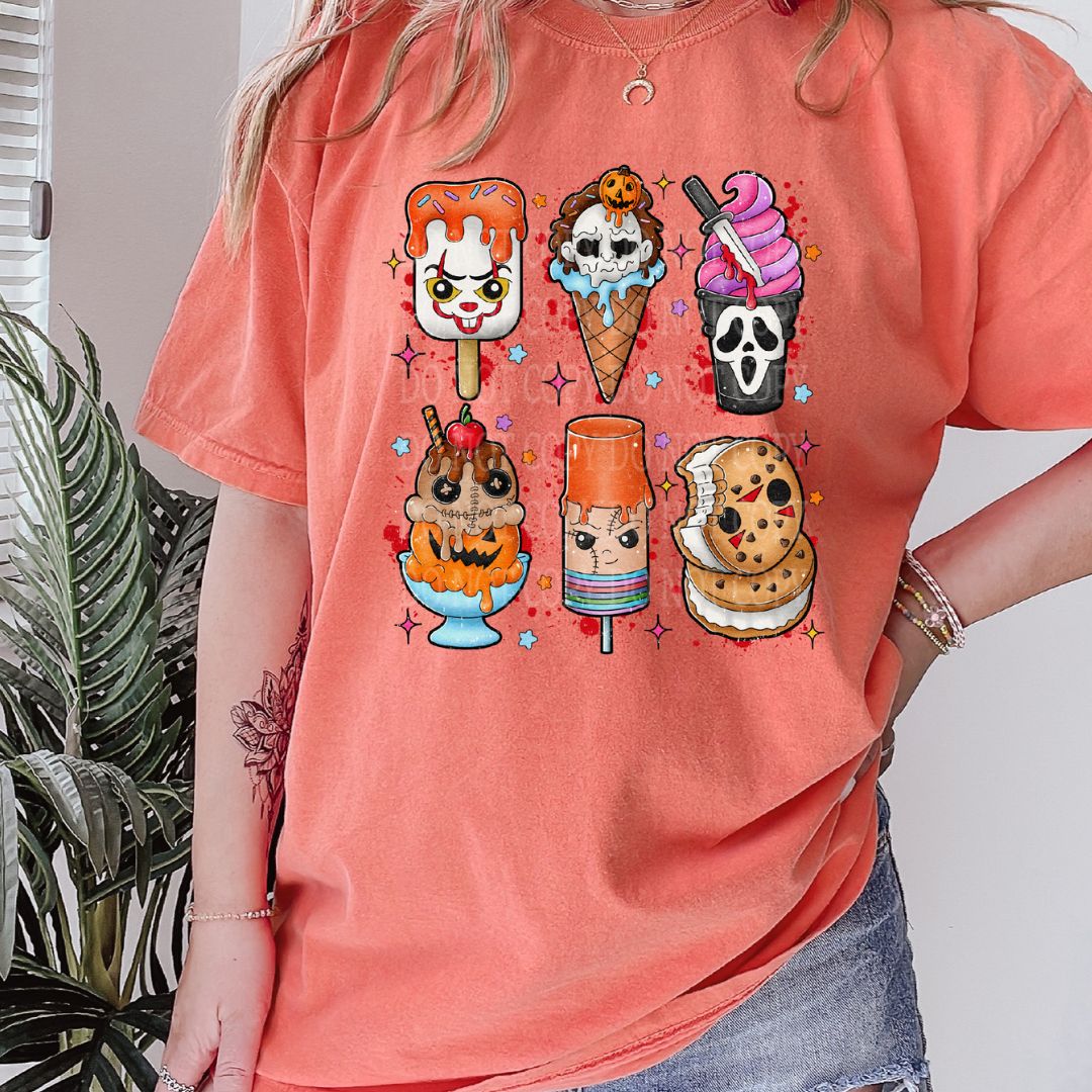 Horror Ice Cream Tee