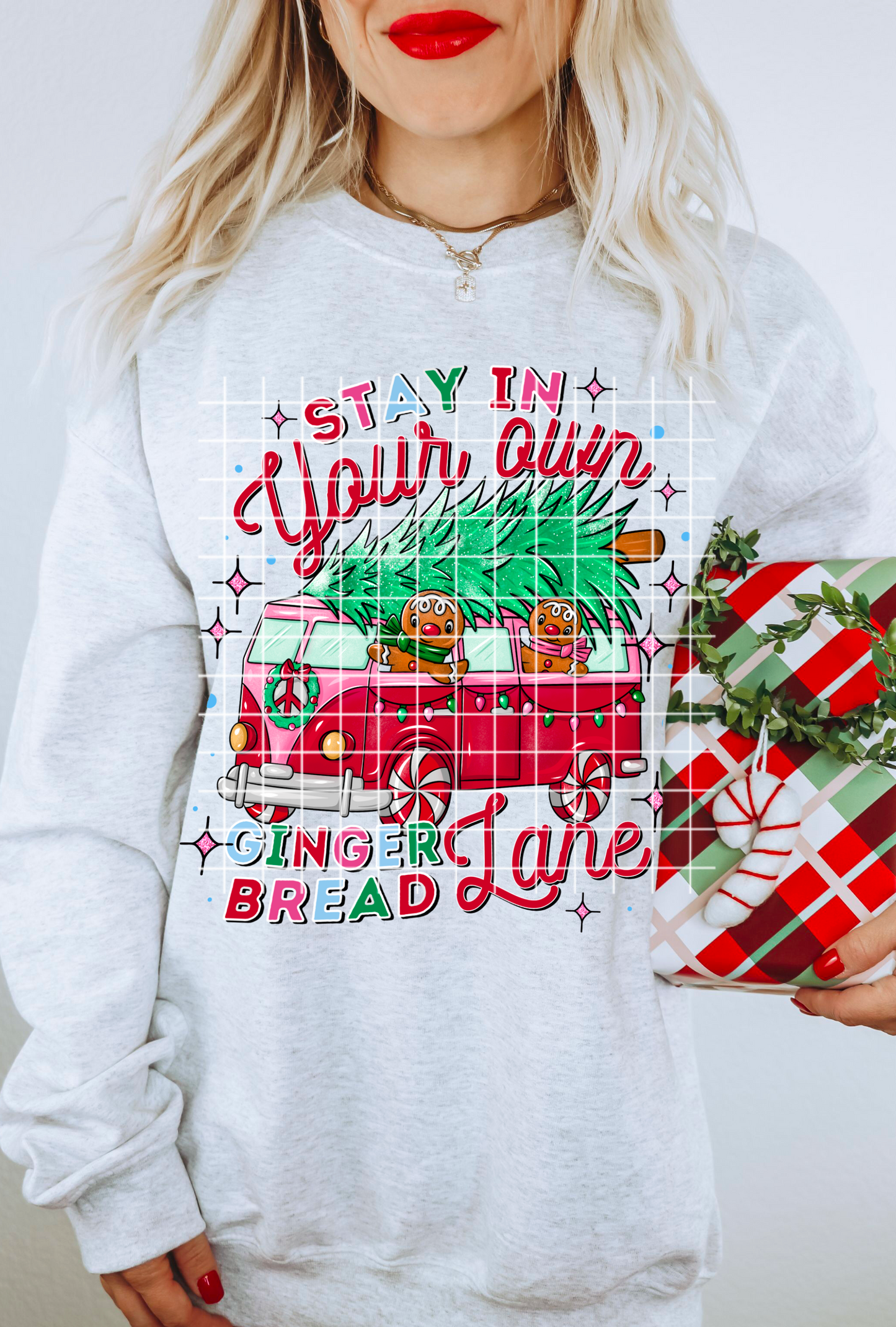 Gingerbread Lane DTF