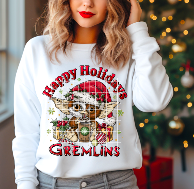 Holiday Gremlin DTF