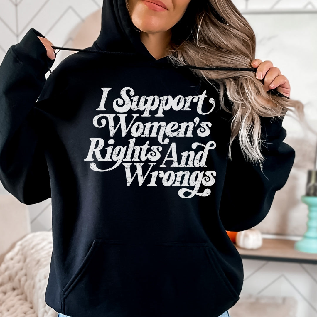 I Support Women's Rights Hoodie