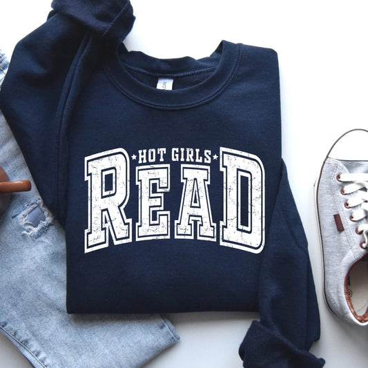 Hot Girls Read Crewneck