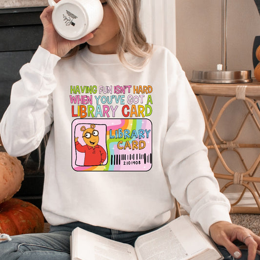 Arthur Library Card Crew