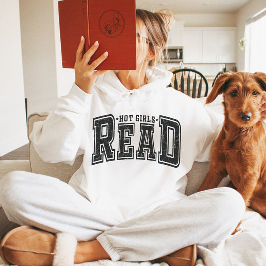 Hot Girls Read Hoodie