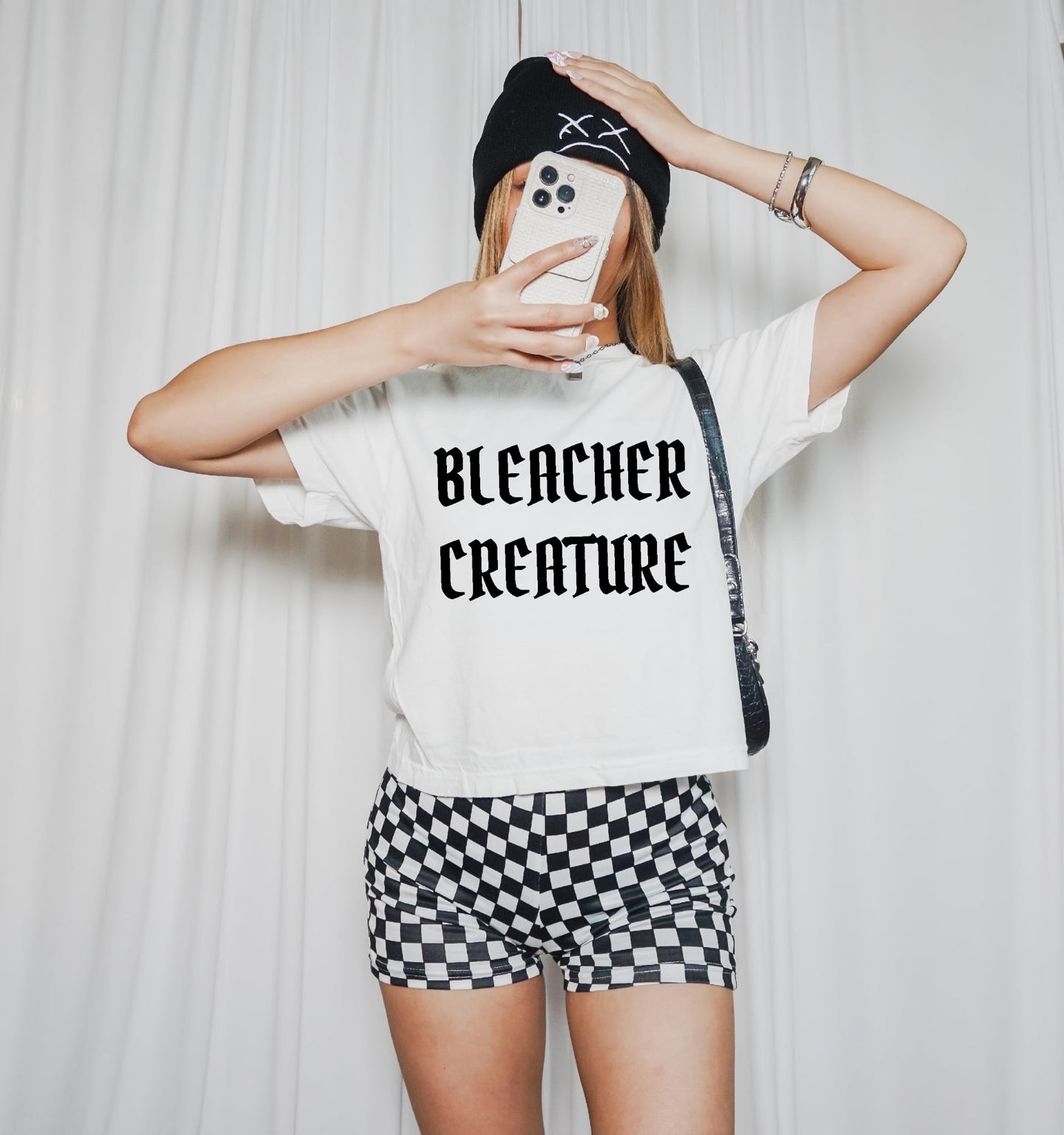 Bleacher Creature - boxy crop tee