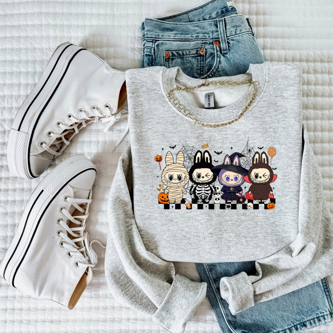 Monsters Halloween Crewneck