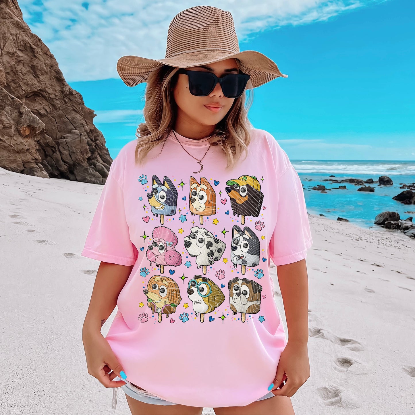 Blue Dog + Friends DTF