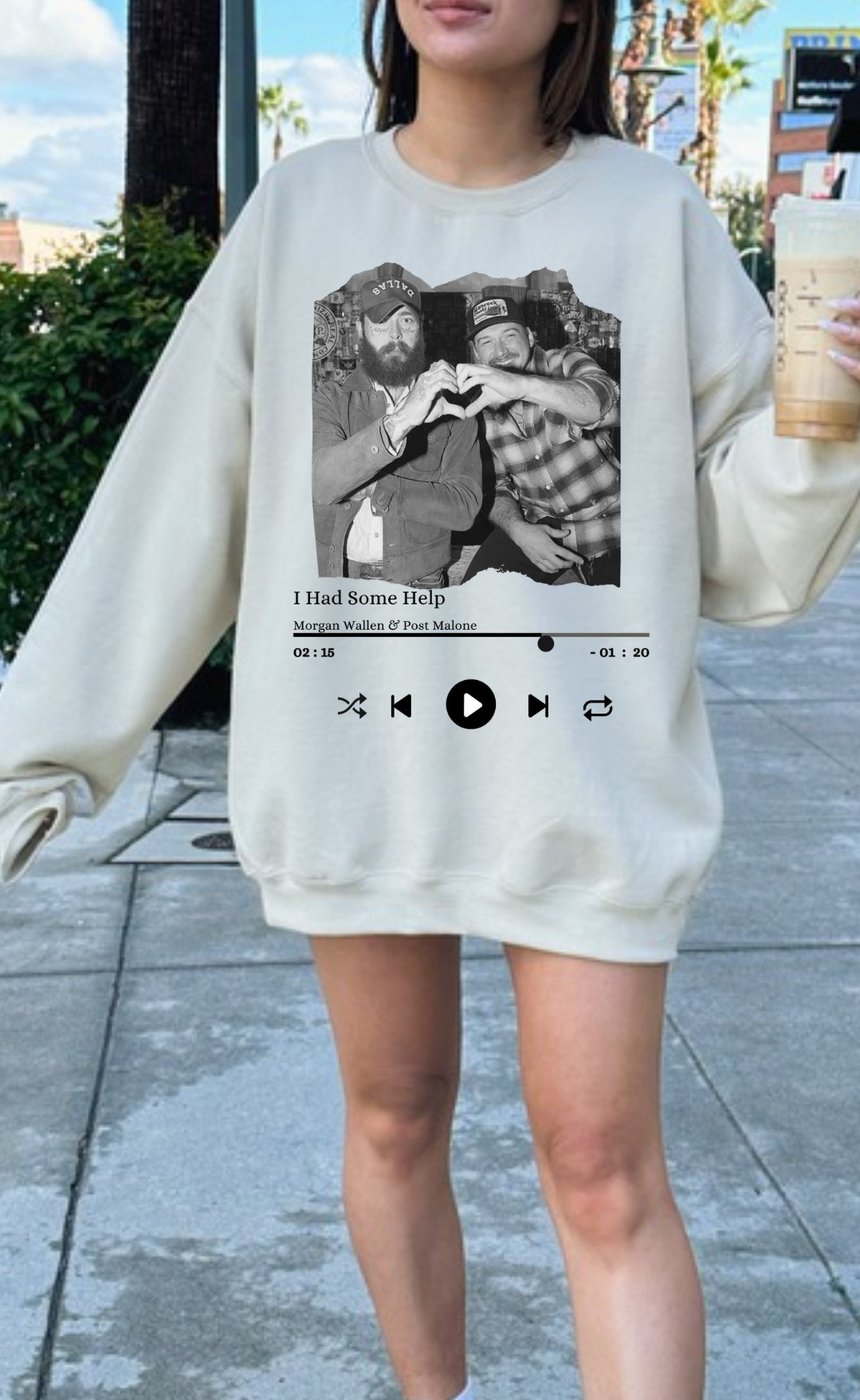 I Had Some Help Crewneck Sweatshirt