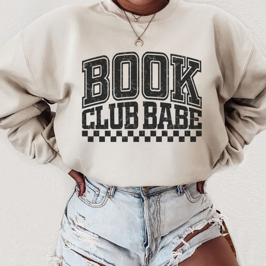 Book Club Babe Crewneck