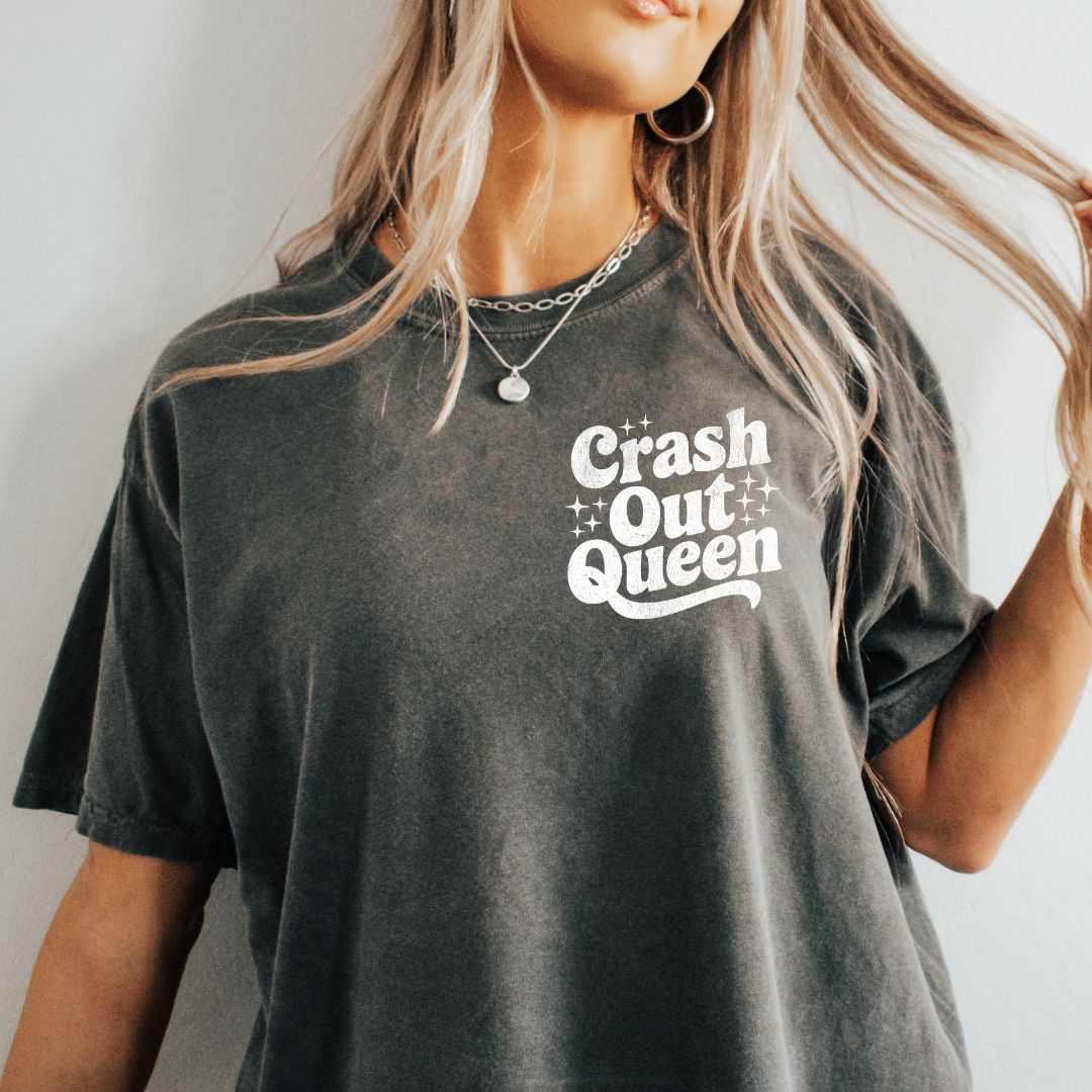 Crash Out Queen Tee
