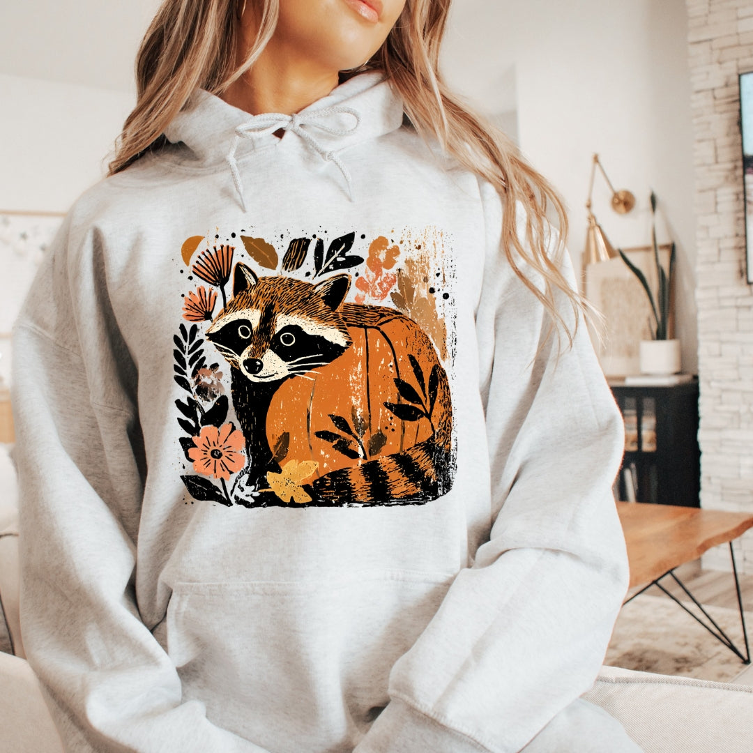 Raccoon Pumpkin Hoodie