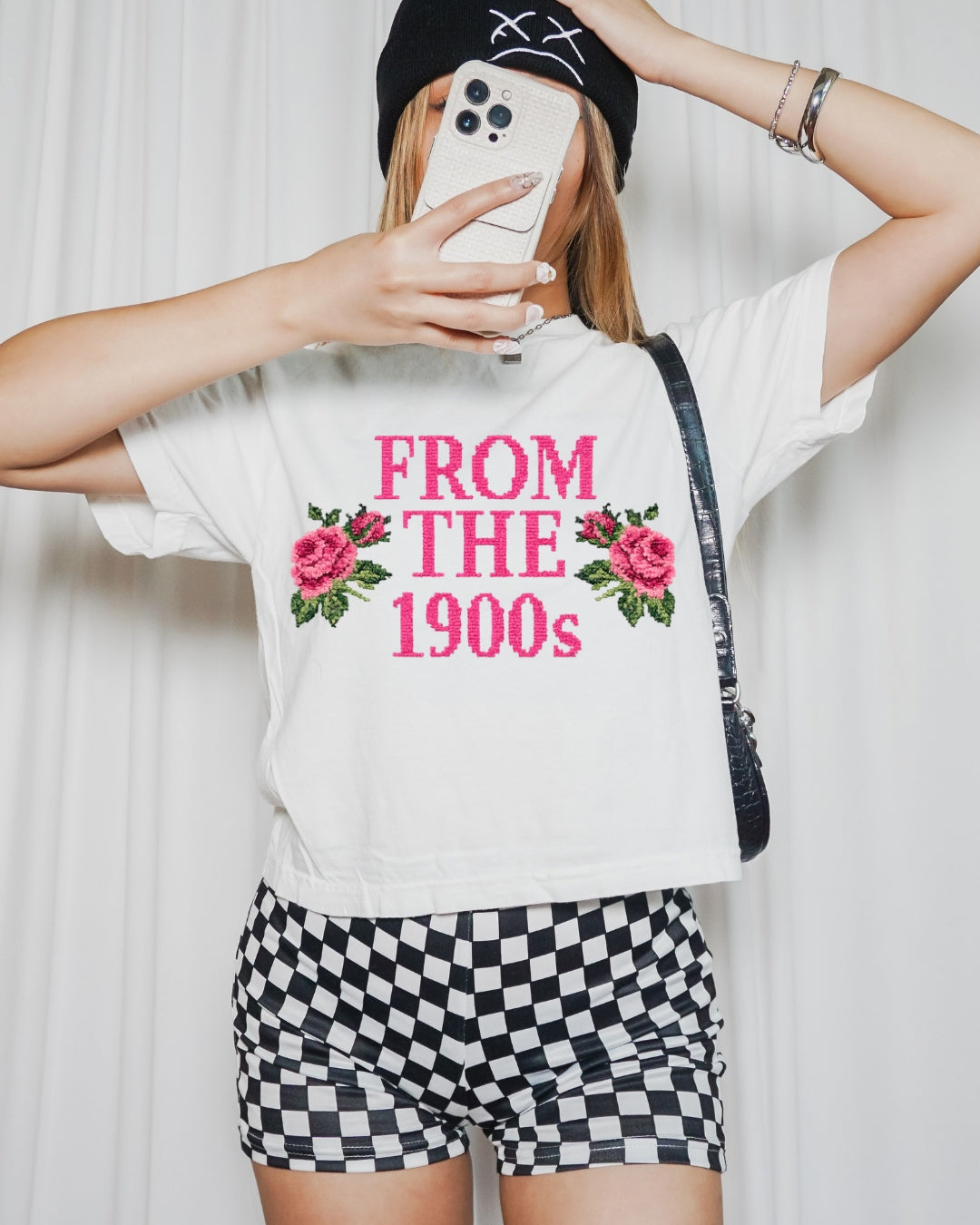 1900s - boxy crop tee