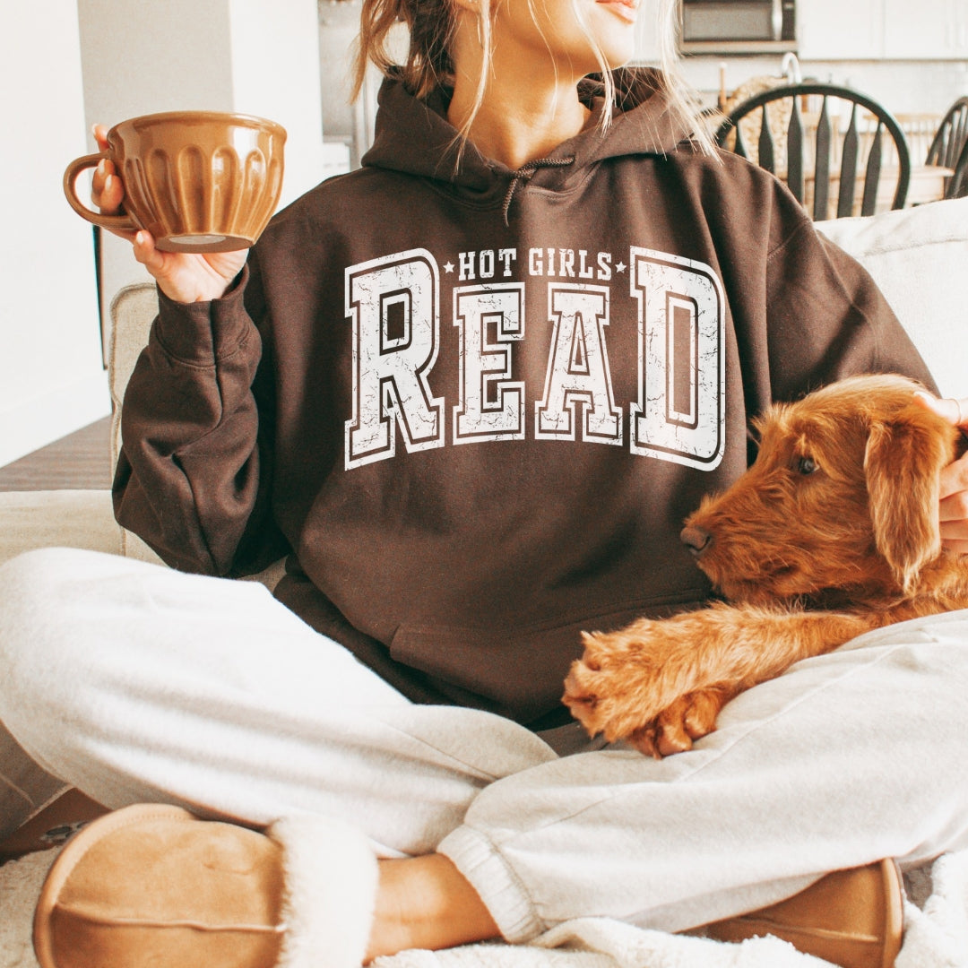 Hot Girls Read Hoodie