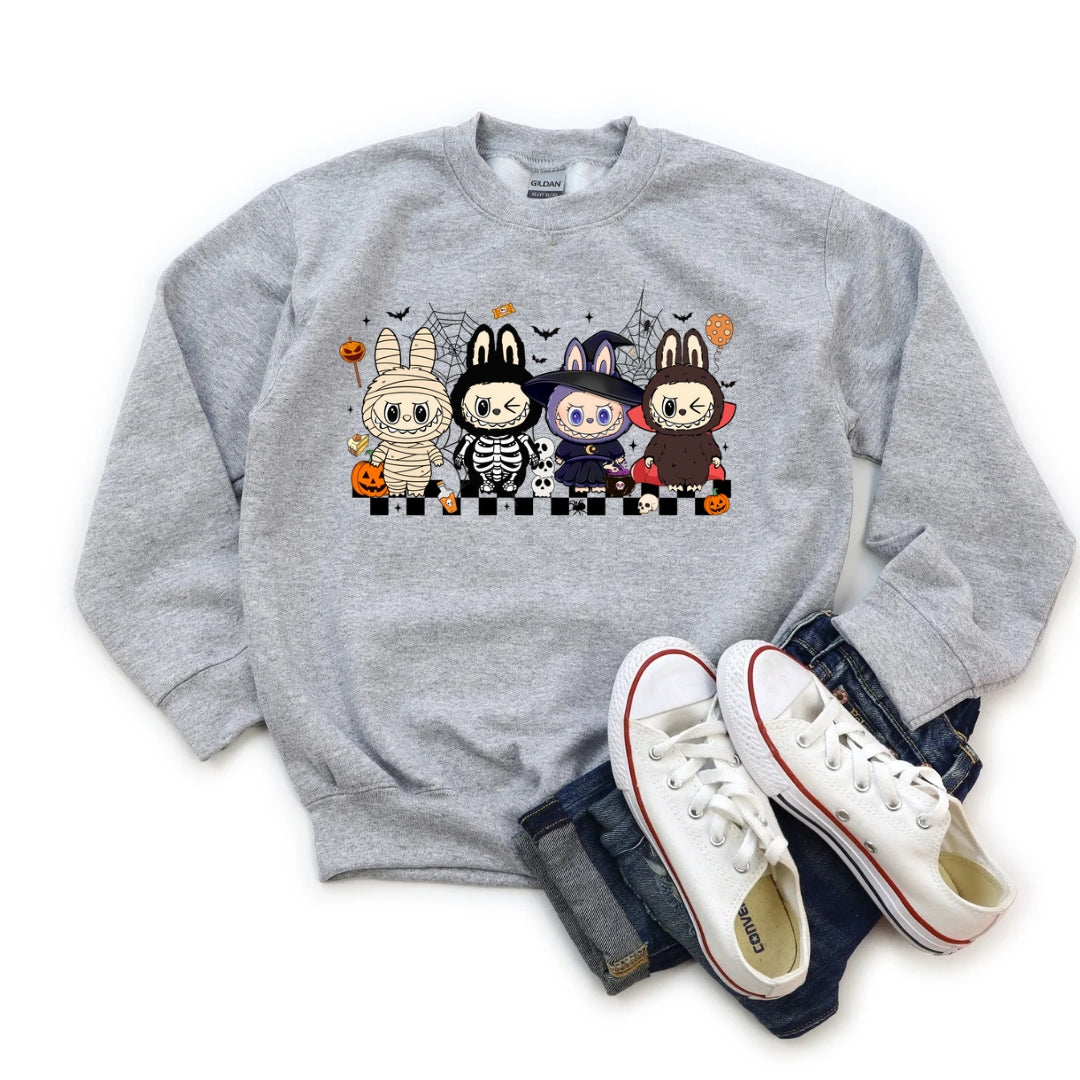 Youth Halloween Monster Crewneck