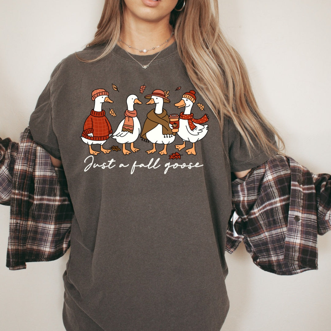 Fall Goose Tee