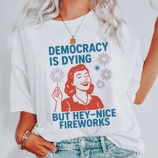 Democracy is Dying {Vintage Tee}