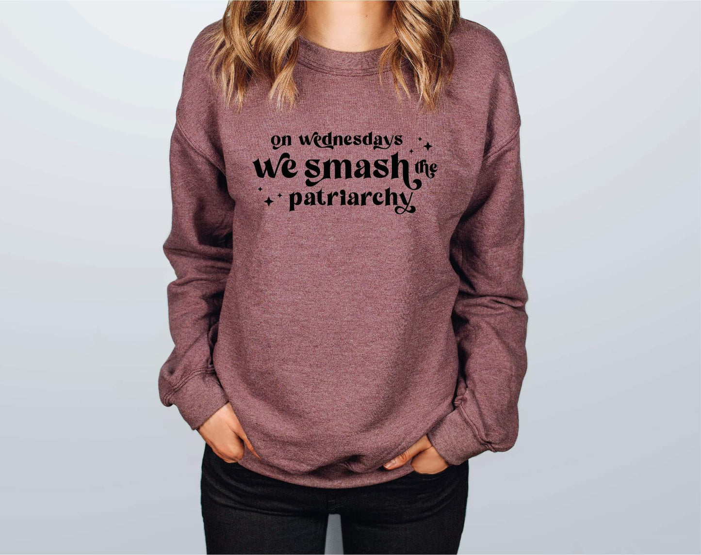 On Wednesdays we smash the patriarchy