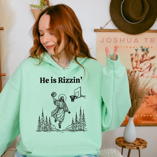 He Is Rizzin - Hoodie