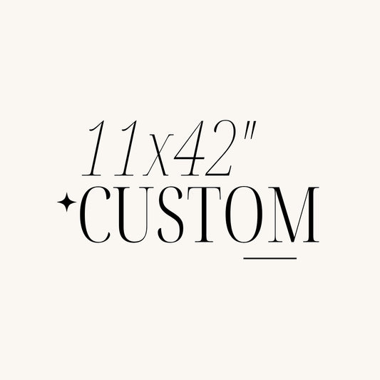 11" x 42" Custom DTF