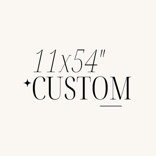 11" x 54" Custom DTF