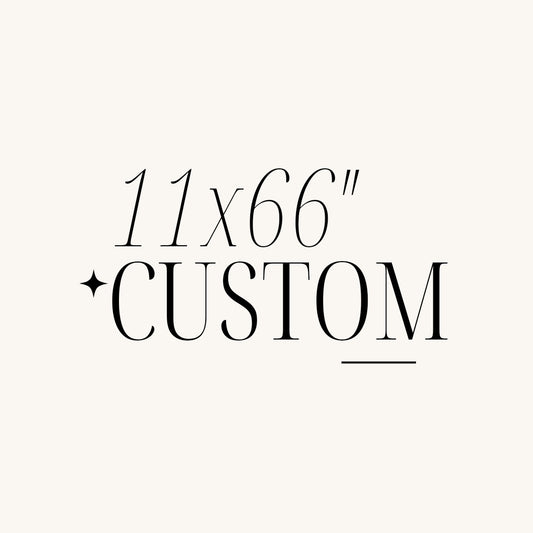 11" x 66" Custom DTF
