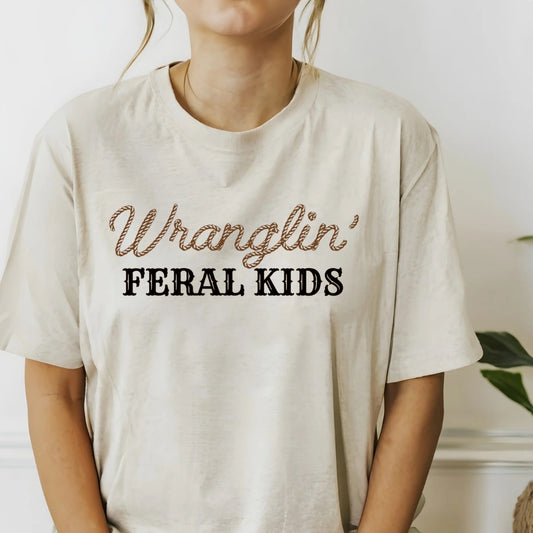 Wranglin Feral Kids Tee