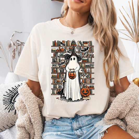 Book Ghost Adult Tee