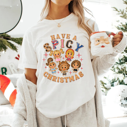 Spicy Christmas Tee {Gingerbread}