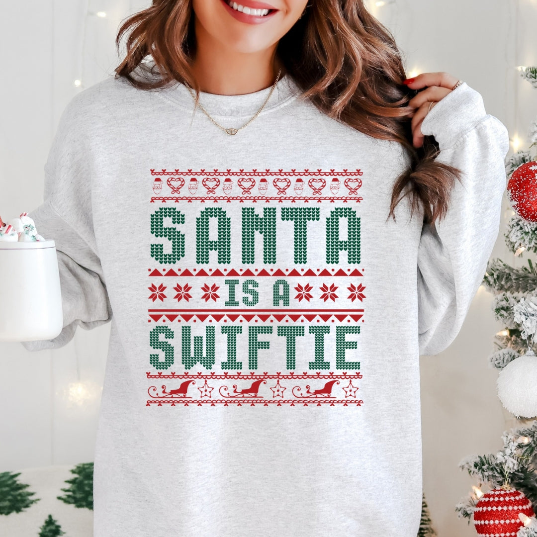 Santa Is A Swiftie Crew