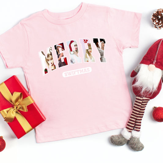 Merry Swiftmas {White Design}Toddler Tee