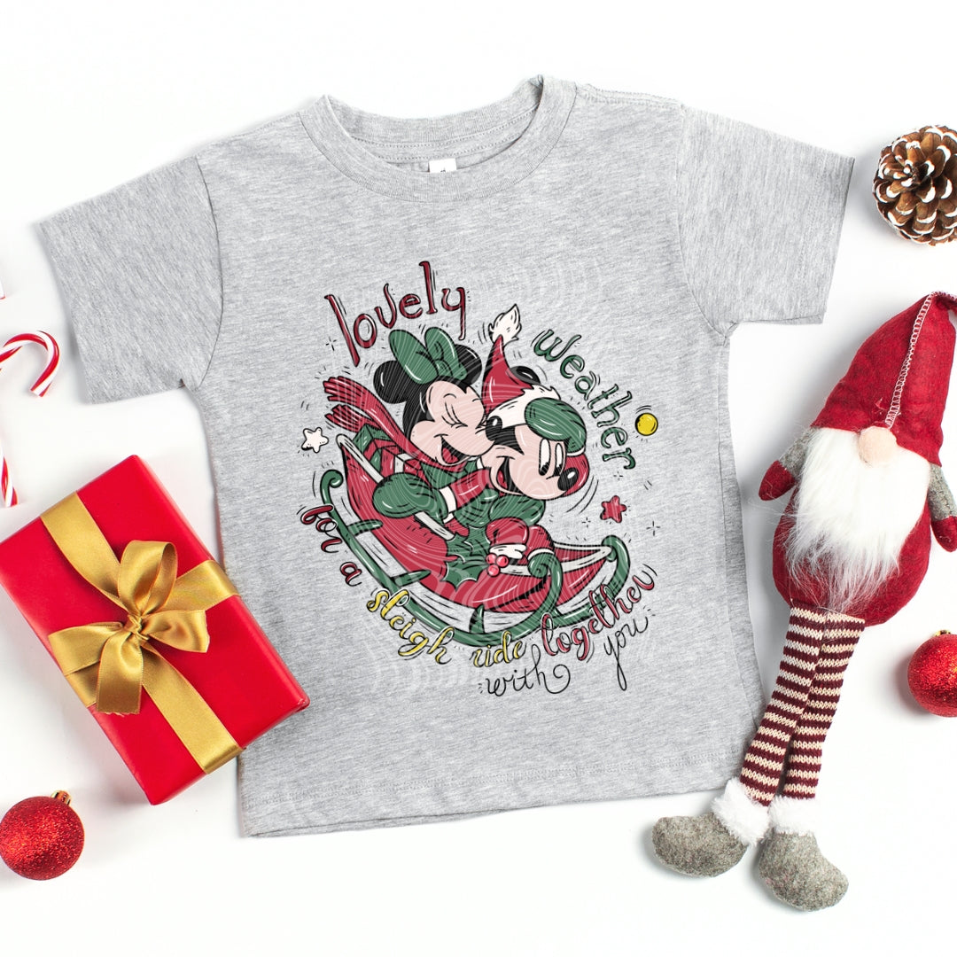 Sleigh Ride Toddler Tee