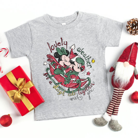 Sleigh Ride Toddler Tee