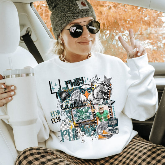 PE Collage Crewneck