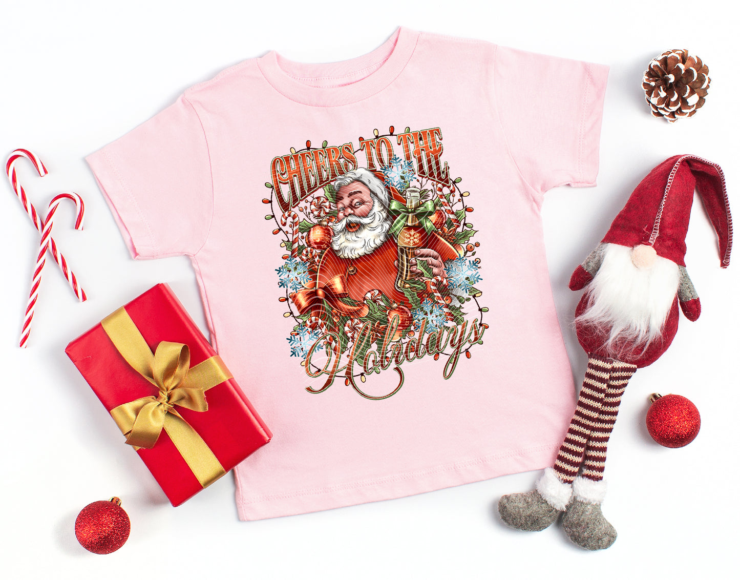 Santa Coke (with words) Toddler Tee