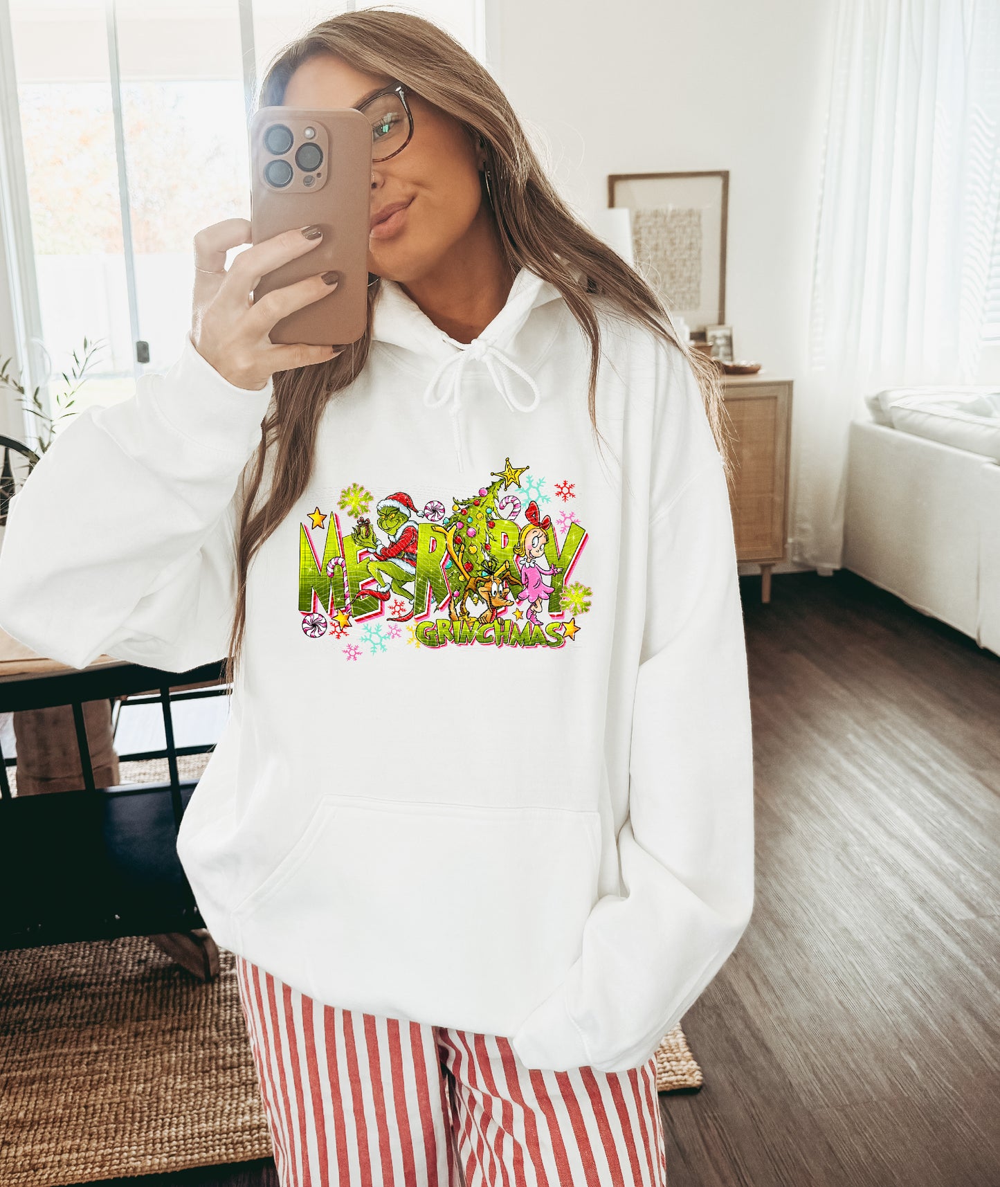 Merry Grinchmas Green Hoodie