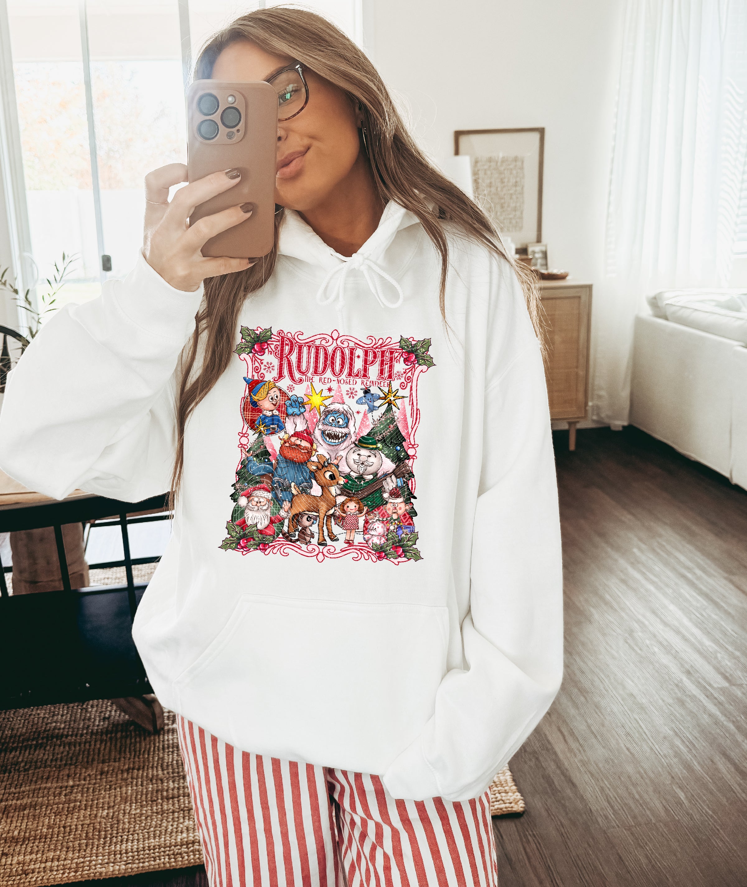 Rudolph 1 Hoodie – Sterling Six Threads