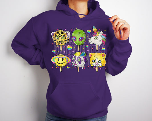 Lisa Frank Pops Hoodie