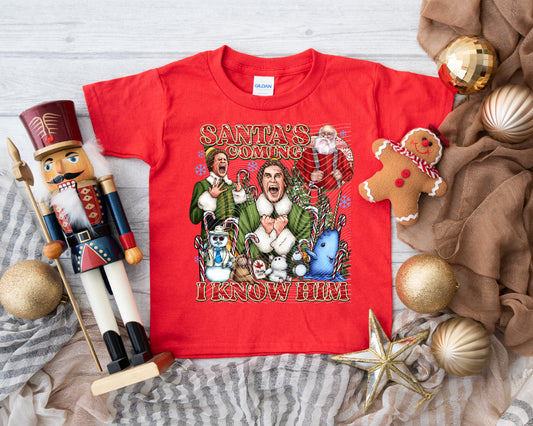 Santa I Know Him Youth Tee