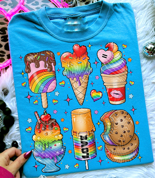 Pride Pops Adult Tee