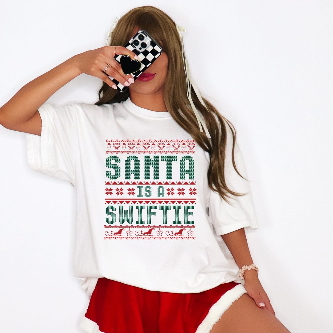 Santa Is A Swiftie Tee