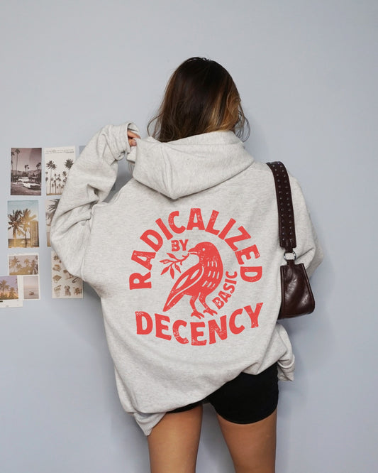 Radicalized Hoodie Back & Pocket Print