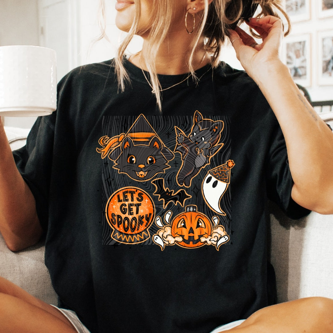 Let's Get Spooky Adult Tee