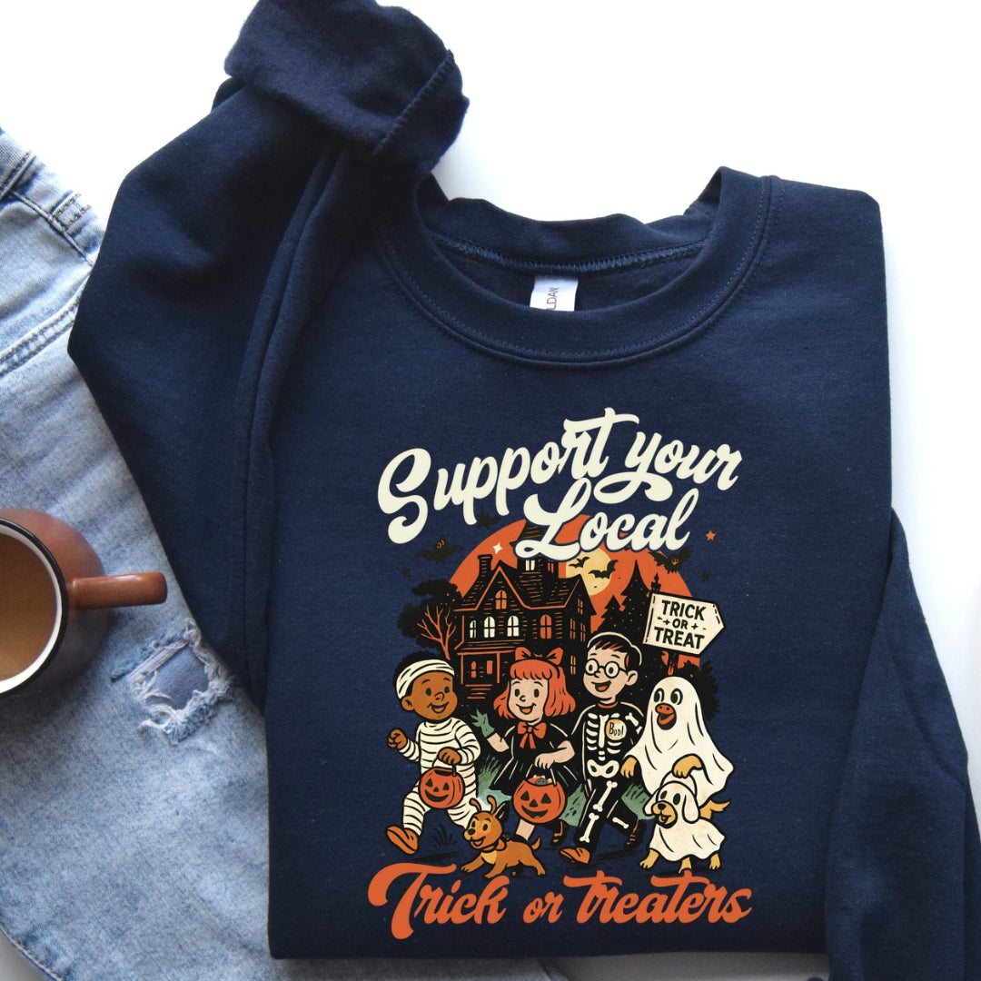 Support Your Local Crewneck