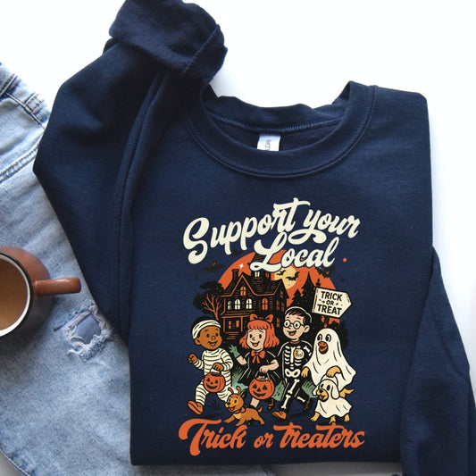 Support Your Local Crewneck