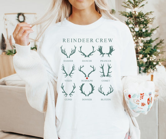 Reindeer Crew Tee